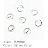 Wedding Anniversary Jewelry Materials Open Jump Rings 5 Colors 6 Sizes Accessories Parts Souvenir Accessories Parts