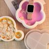 Durable Silicone Mold Resin Trays Making Moulds DIY Cloud/Plum Blossom Shape Dish Molds Storage Plate Casting Mould