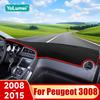 For Peugeot 3008 GT 2008 2009 2010 2011 2012 2013 2014 2015 3008GT Car Dashboard Cover Sun Shade Non-slip Mat Accessories