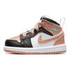 Air Jordan 1 Mid TD White Light Madder Root Baby Sneakers Black DM9079-108