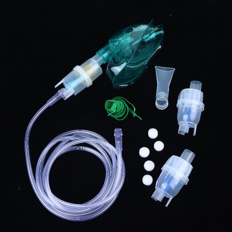 1 Set Weichschlauch-Inhalator-Katheterfilter Verneblerbecher-Maske für Erwachsene und Kinder Inhalator-Set für die ganze Familie Zuhause Luftkompressor Zerstäubung Gesundheit