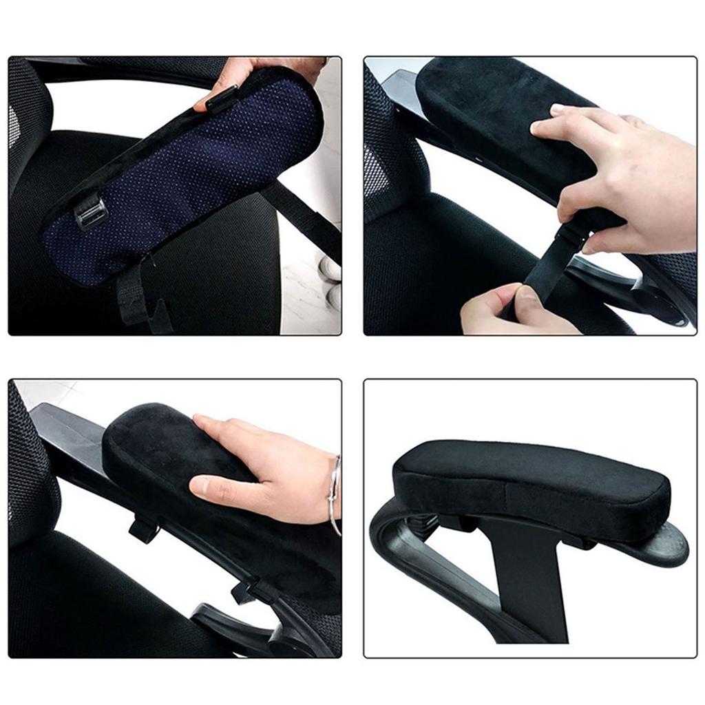 Thickened Armrest Pads For Office Chairs Ergonomic Support And Comfort Gaming Elbow Cushion Removable Washable