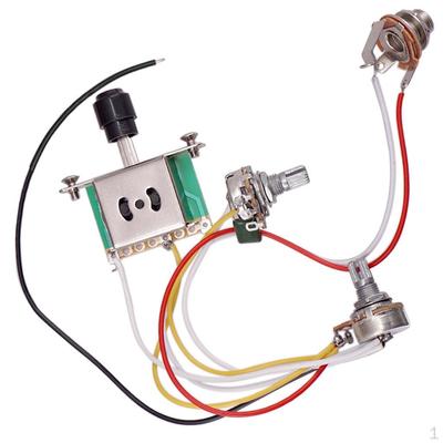 Interrupteur à bascule de câblage de Circuit pour guitare électrique