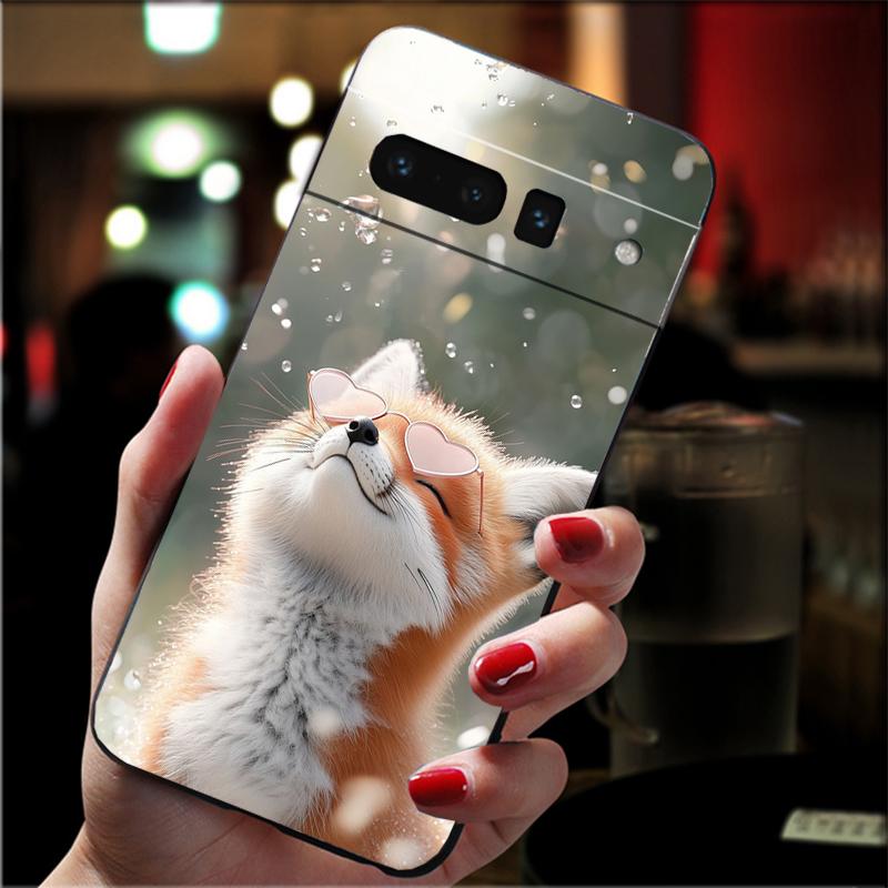 Phone Case For Google Pixel 10 9 Pro XL 9A 8 7 6 Pro Pixel 8A 7A 6A Pixel 8 7 6 5 Cute Fox