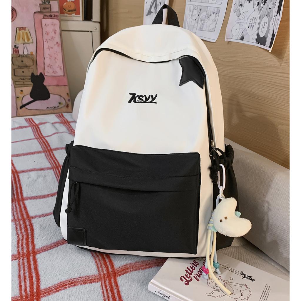 Schoolbag New Japanese Campus Small Fresh Fashion Versatile School Bag Large Capacity Junior High School Student Backpack