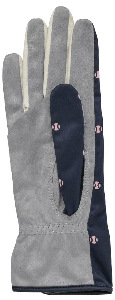 Dunlop Tennis Gloves holes on the front fingers or both TGG0461W Navy M Women's (No palm) (for hands)