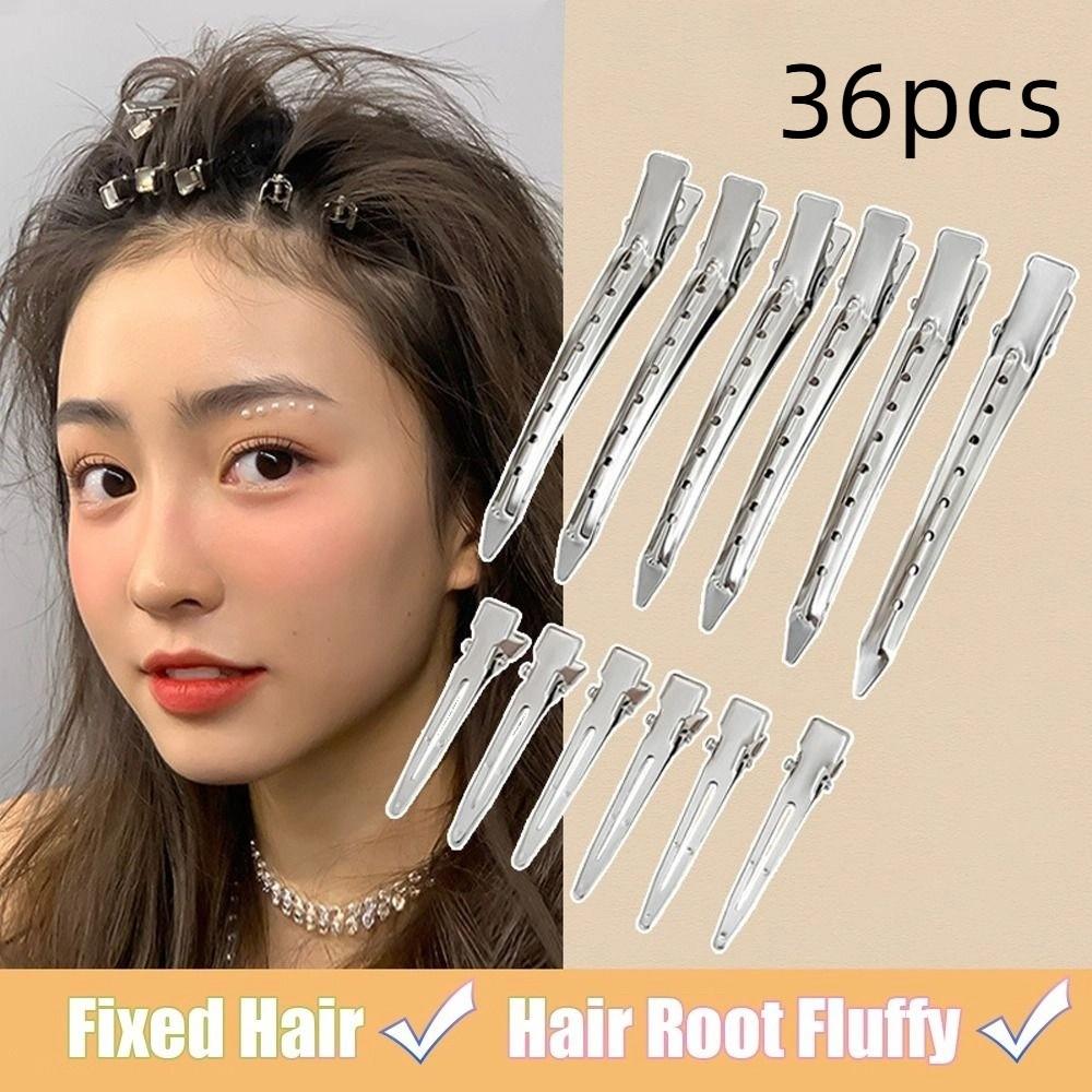 36pcs Hair Root Fixed Hair Clip Hair Salon Hairdressing Tool New Fluffy Hair Clip  Ladies