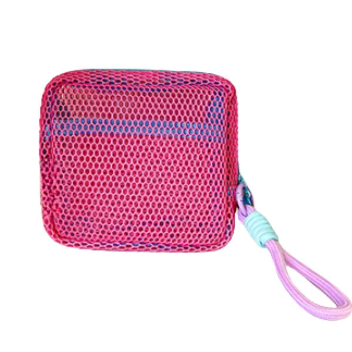 Сумка-пенал Chime Trip, мелкая сетка, разноцветная и яркая, женская (STNo. 26055) (Розовый, Ж)