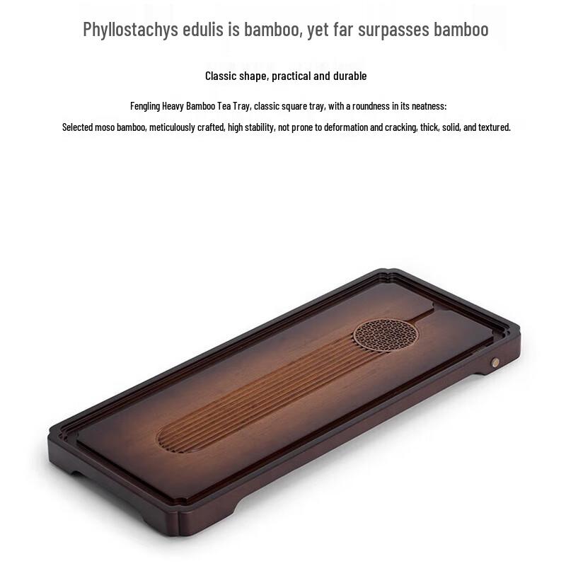 

Gongfu Tea Tray with Drainage