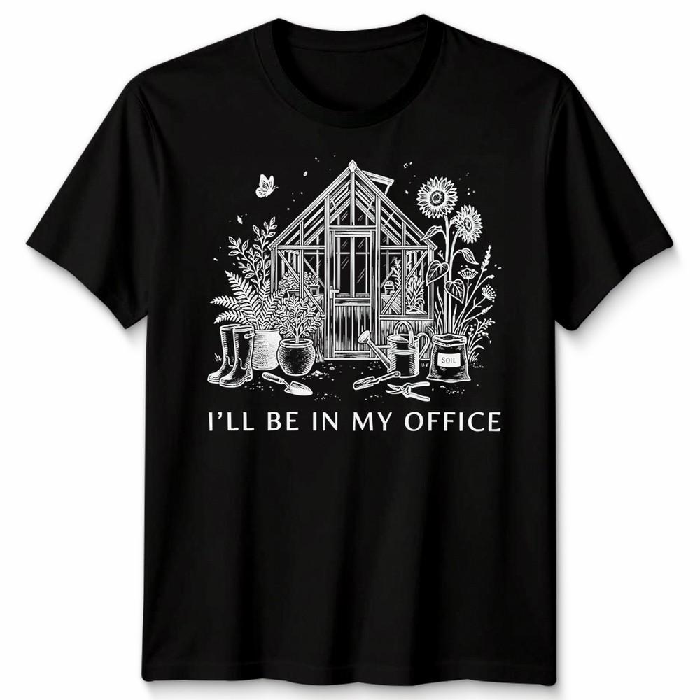 Greenhouse Gardening Unisex T Shirt Plant Lover Tee Mum Top Gardening Humor Gift