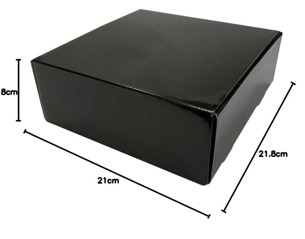 YANOMAN Storage Box DXL Black Set of 2