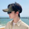 Sun Protection Sun Hat with Sunglass Adjustable Sport Hat Fashion Empty Top Cap  Cycling Climbing