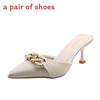 Summer Womens Mules With Rubber Sole And Pu Insole For Casual Outfits
