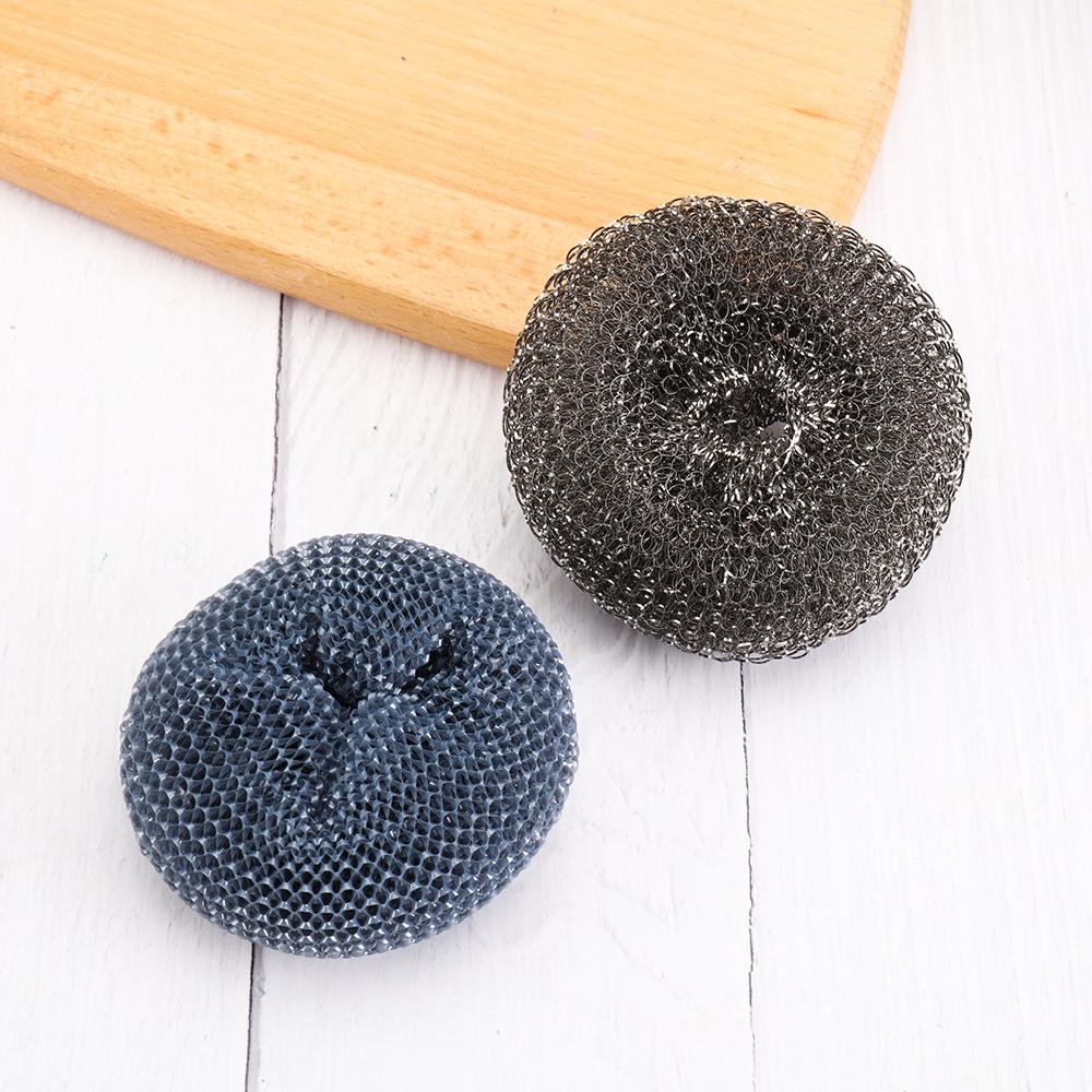 Ball Cleaning Kitchen Brush Cleaner Automatic Liquid Adding Soap Dispensing Palm Brush Push-type
