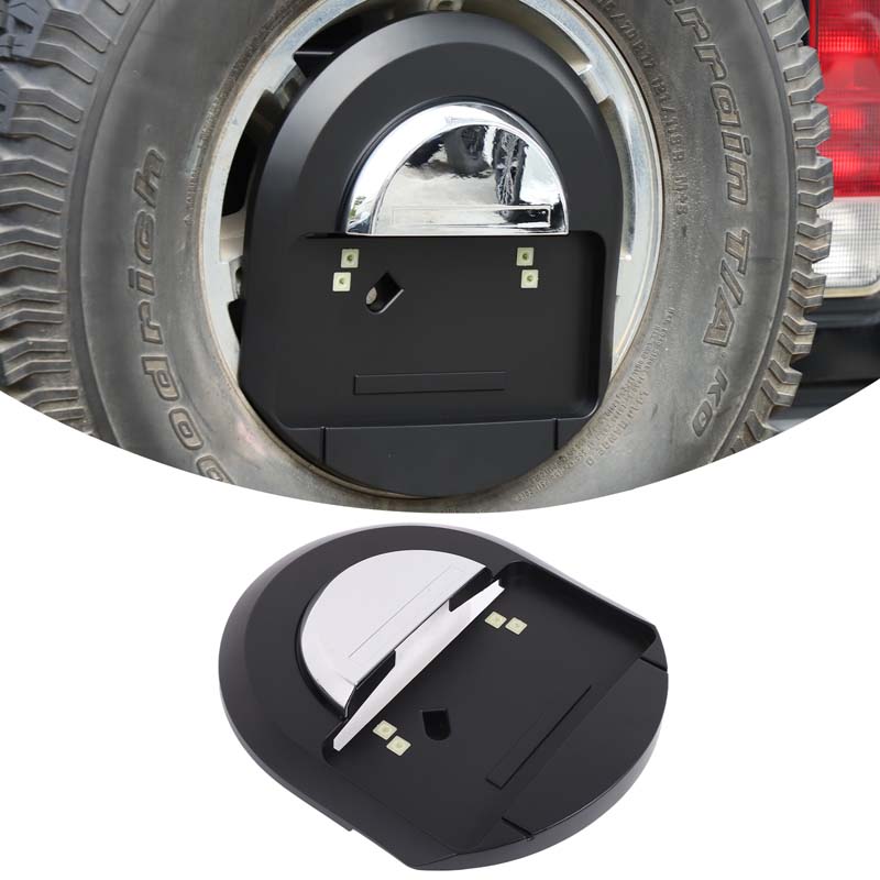 

Car Tailgate Plate Spare Tire License Plate Holder For Hummer H2 2003-2009 Rear License Plate Base Mount Bracket 25782333