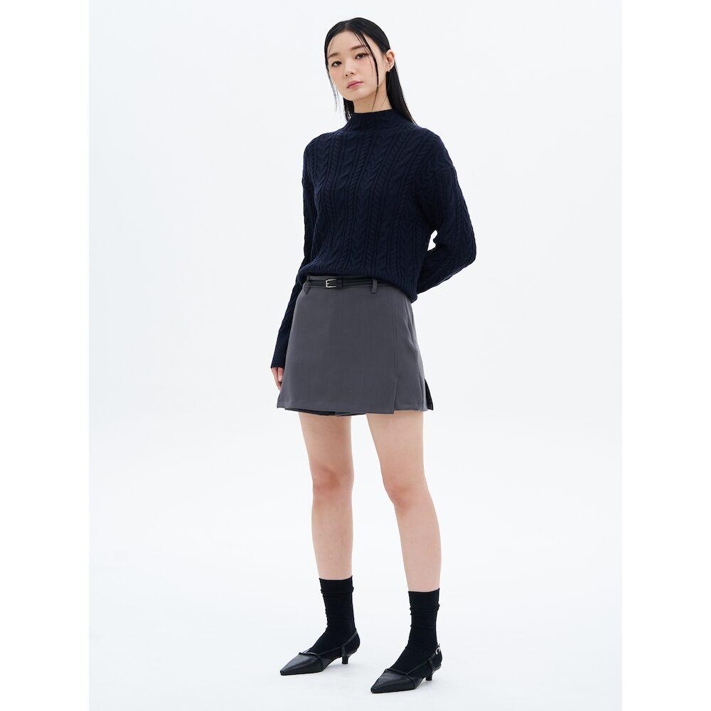 8SECONDS Basic Mini Skirt Ash