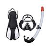 WEZHO Snorkeling Set with Adjustable Fins