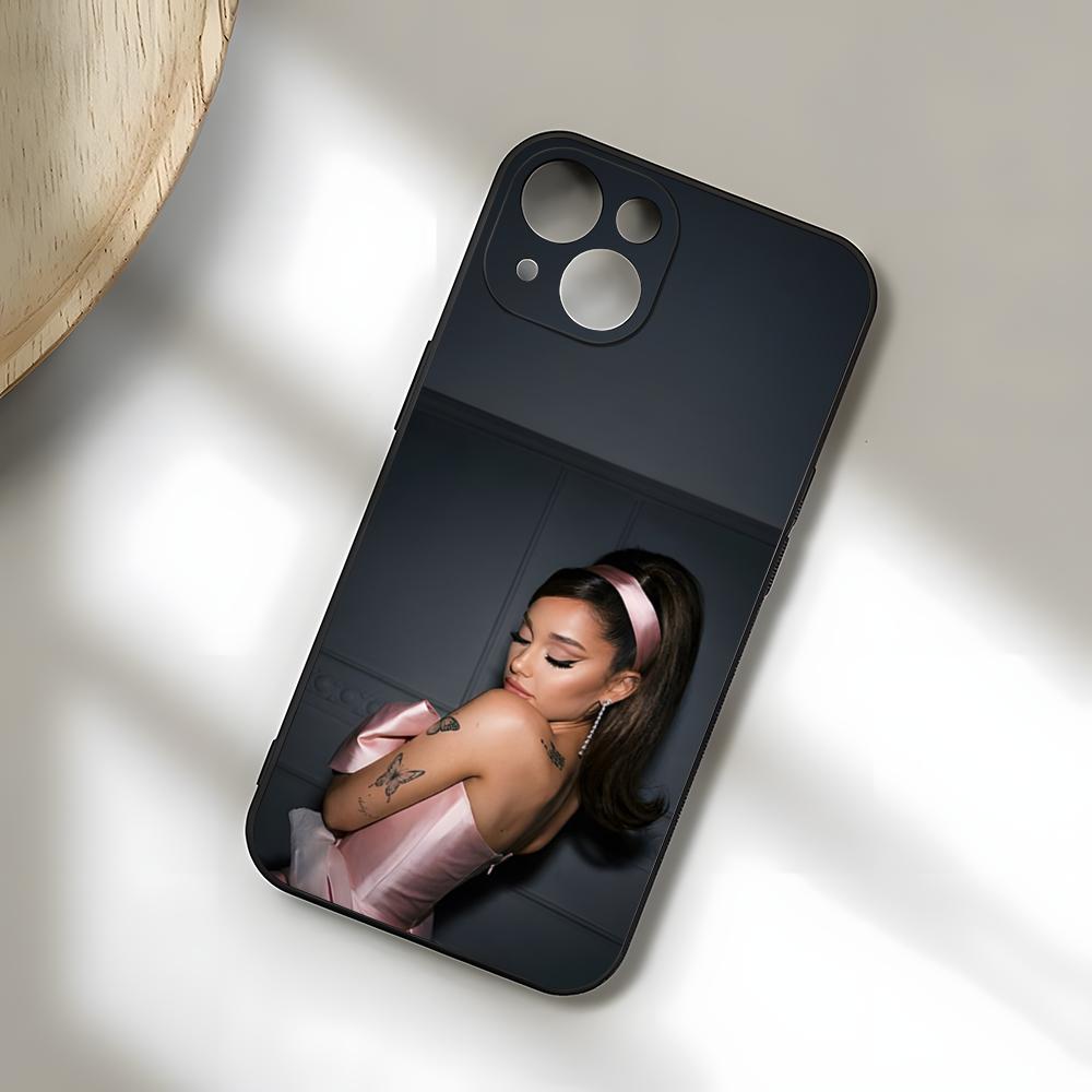 Singer Ariana Grande Phone Case For IPhone 17 Pro Max 15 Pro 16 14 Plus 12 13 Mini 11 Pro Shockproof Soft Cover