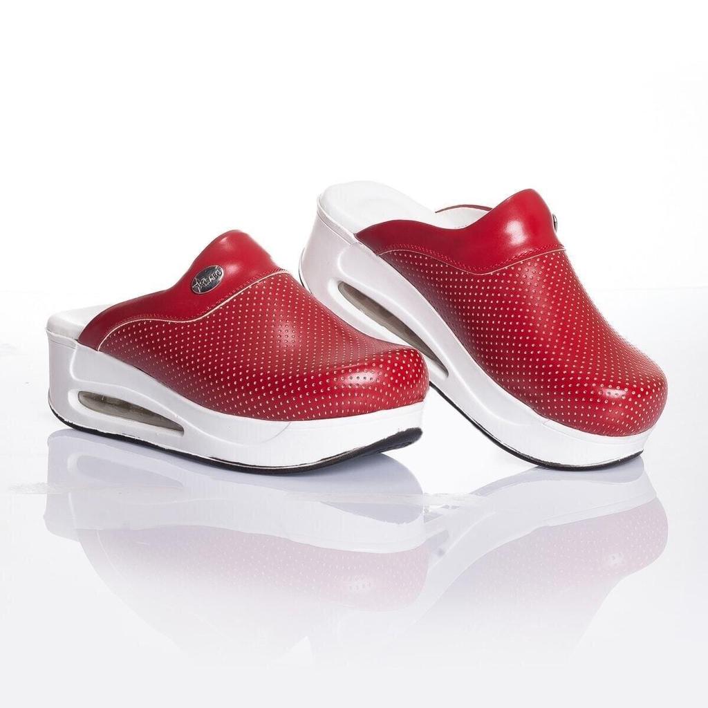 Ortopedické dámské zdravotní dřeváky - protiskluzové, pohodlné