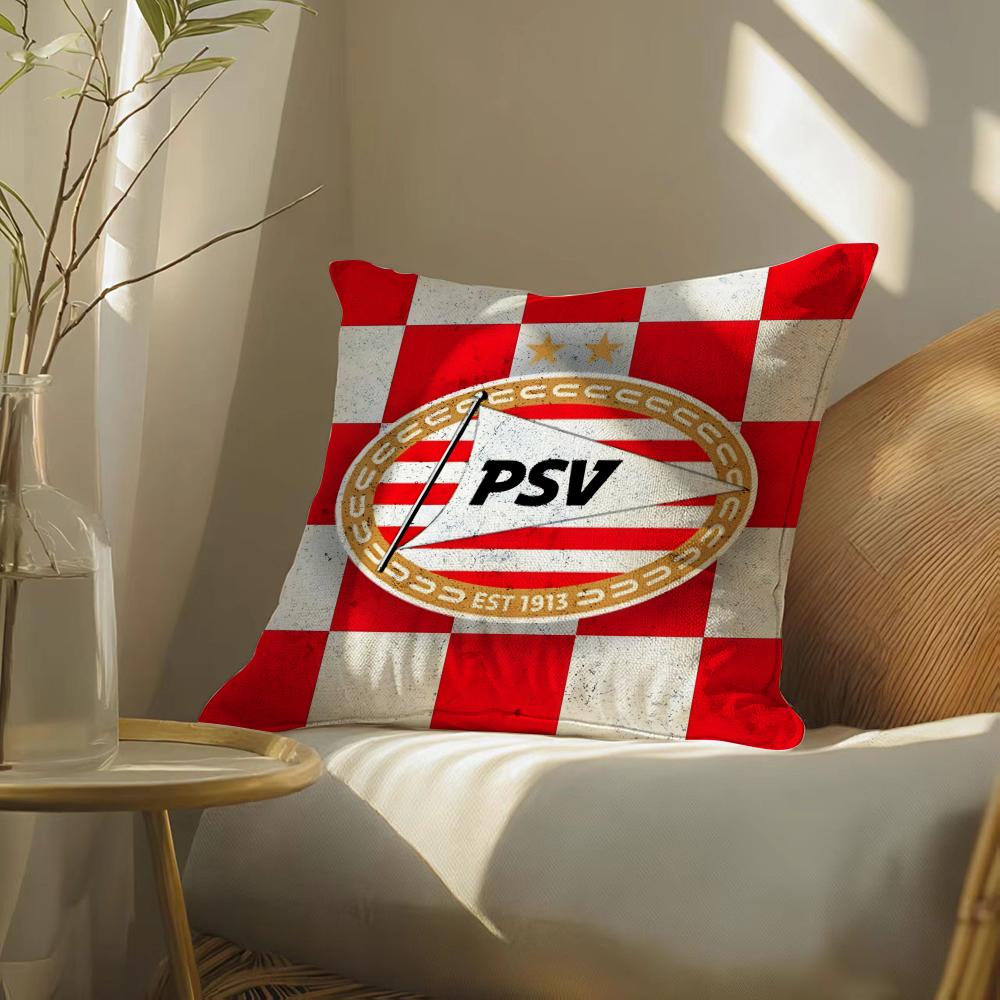 Psve-Eindhoven Kussensloop Kussensloop, Dubbelzijdig Bedrukt, Bankkussen, Slaapkamer Hoofdeinde Linen 40*40(CM)-1Pcs