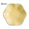 Photogenic Serving Dish Ceramic Small Dipping Plate, with Lotus Leaf Texture, Tea Room Easy Cleaning Soy Bowl, for Restaurants Parties Holidays