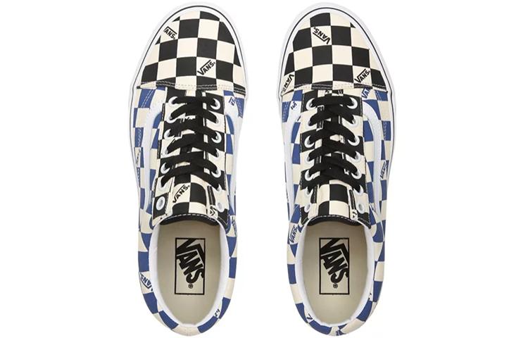 Old Skool Vans 'Big Check Black Navy' VN0A4U3BWRT