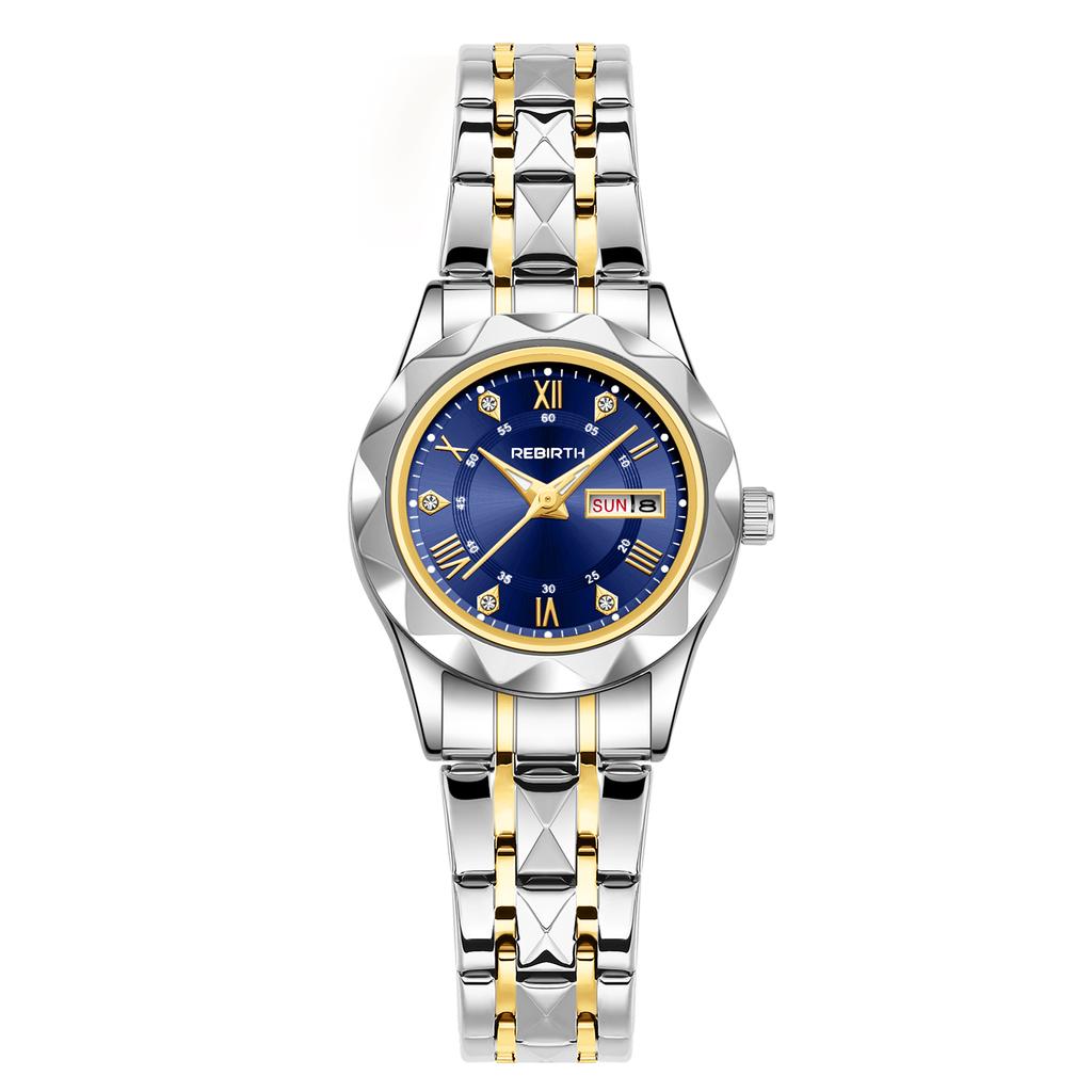 1 Piece of Women's Simple and Stylish Business Quartz Watch with Day and Date Display, Suitable for Daily Wear