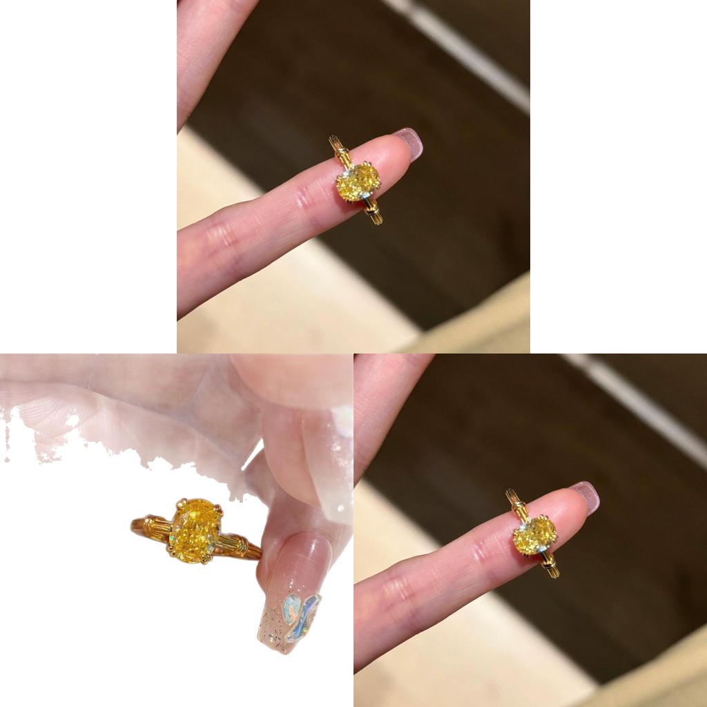 Retro Style Open Finger Ring With Layer For Womens Trendy Hand Jewelry