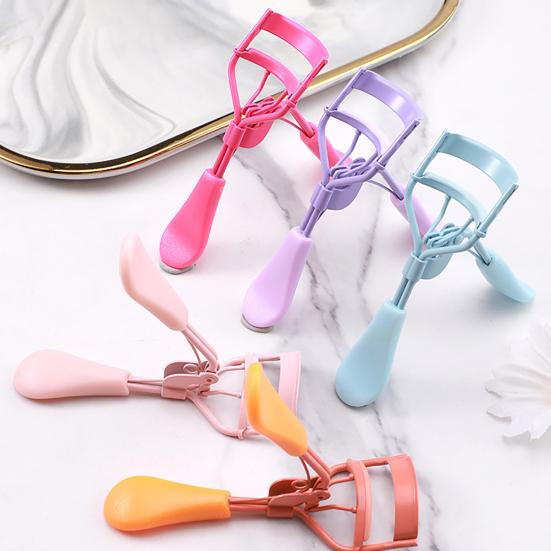 Women Eyelash Curler Volumizing Precision Eye Lash Curler Natural Long Lasting Professional Beginner Portable Lashes Curling Tools