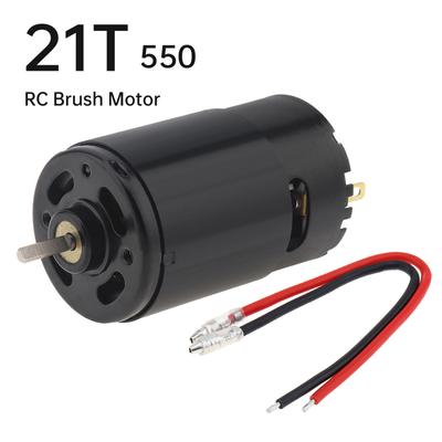 12T 21T 29T 35T 550 Brushed Motor 6 - 8.4V 3.17mm Output Shaft DC Motor for 1/10 RC Trail Crawler Car / RC Off-Road Climbing Car