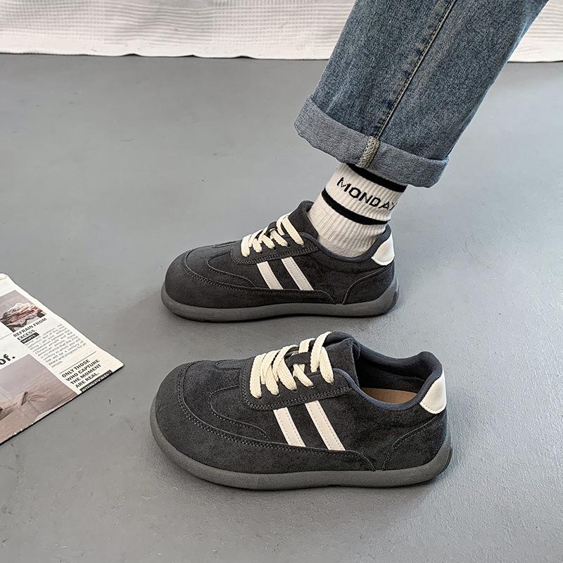 Big Head Retro Women s Thick Sole Casual Sneakers, Autumn 2025 - Lightweight Sporty Board Shoes 37