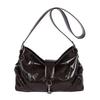 Personalized and Trendy Motorcycle Style Baguette, Stylish and Large-capacity Single-shoulder Crossbody Underarm Bag