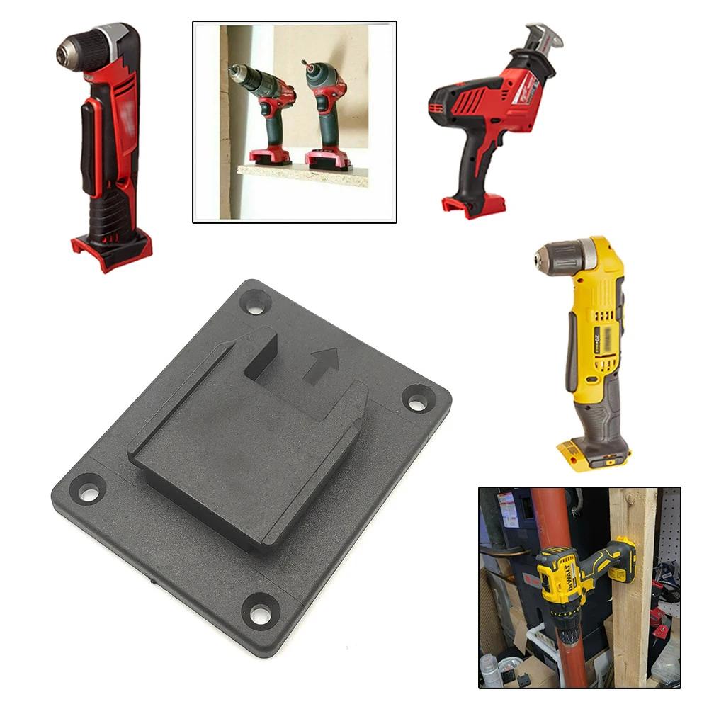 Werkzeughalter für Dewalt 14,4V 18V 20V Bohrmaschine mit 4 Befestigungsnägeln Werkzeughalter passend für Milwaukee M18 18V Werkzeuge Aufhänger