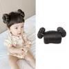 Bun Headbands Infants Wig Bangs Chignons Hairpiece 1-4T Girls Boy Headwear Lovely Buns Hairband Decors