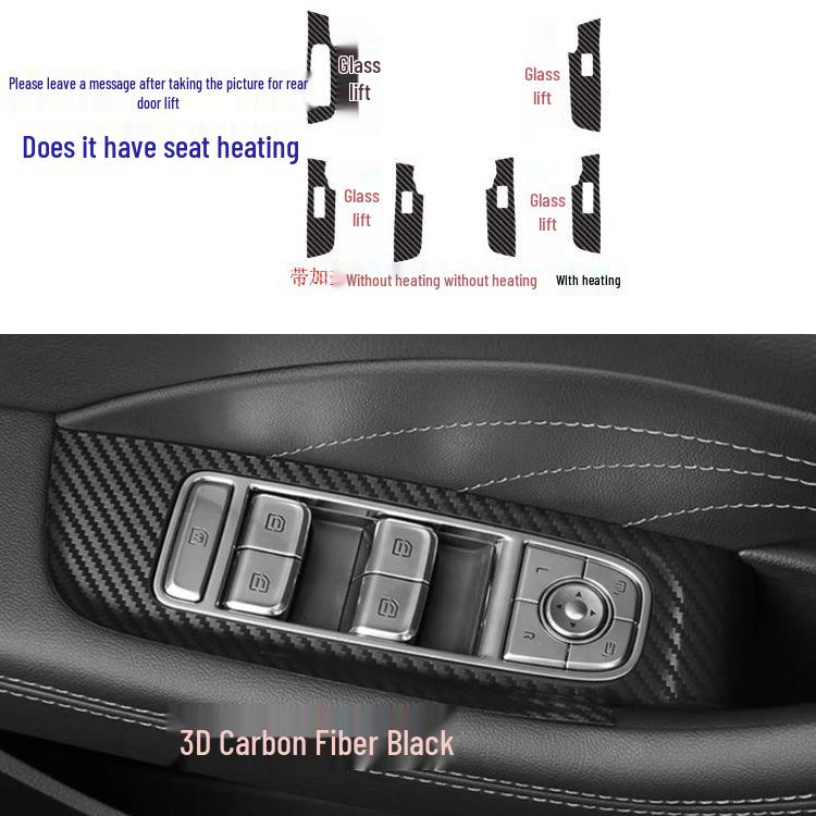 Anti-Scratch Film for 23 Hongqi H5 Interior: Center Console & Gear Shift Decoration