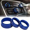 Air Conditioning Volume Radio Button Knob Cover For  Challenger Charger Accessories 2015-2020