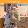 Casual Summer Woven Backpack For Women With Large Capacity And Dual Carrying Options