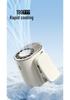 Semiconductor Portable Clip-On Waist Fan with Ice Pack for Outdoor Cooling