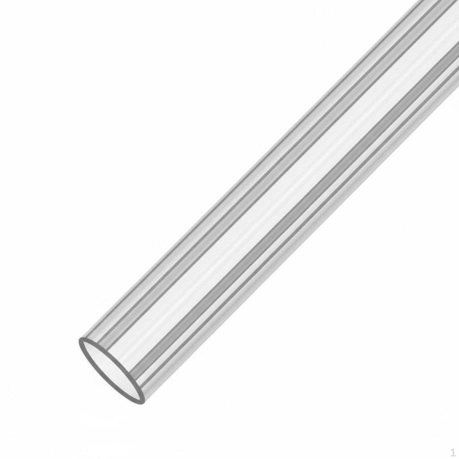 Acrylic Aquarium Pipe Clear Design Inflow Outflow High Clearness Surface Skimmer Tube
