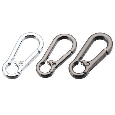 Alloy Hooks Plated Gate Spring Buckles Bag Belt Buckle Snap Clasp Clip Carabiner Purses Handbags