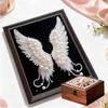 DIY Wings Diamond Art Kits Without Frame 35x45cm Gem Art Diamond Painting Kits for Adults/Beginners Gift Idea Home Wall Decor