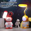 Astronauten Schreibtischlampe für Kinder Neuheit Raumfahrer LED Nachtlicht mit 7 Farben Kinderzimmer Nachttischlampe mit flexiblem Schwanenhals für Wohnzimmer Schlafzimmer
