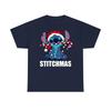 Stitchmas Christmas TShirt Funny Lilo And Stitch Cartoon Xmas Tee