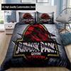 Dinosaur Jurassic Park 3D Print Bedding Set Single Twin Full Queen King Size Bed Set Adult Boys Bedroom Bedding Gift