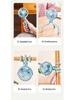 Octopus Handheld Fan with Night Light - Portable, Rechargeable Mini Fan for Stroller or Desktop Use