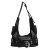 Metal Stud Rivet Shoulder Bag Punk Style Sweet Cool Y2k Underarm Bag Spicy Girl Retro American Style Underarm Bag Lady