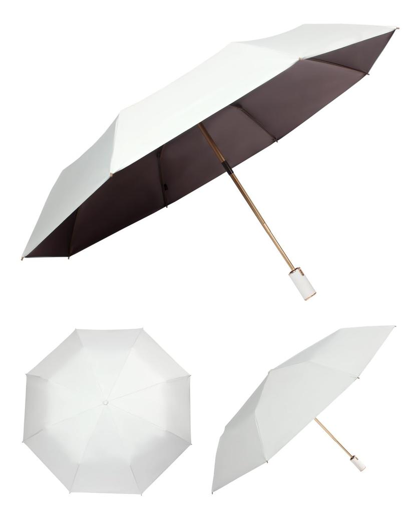 Folding Umbrella, One Touch Automatic OpenClose, Parasol, Women's, For Both Sunny and Rainy Weather, UV Protection, Folding Umbrella, Windproof,