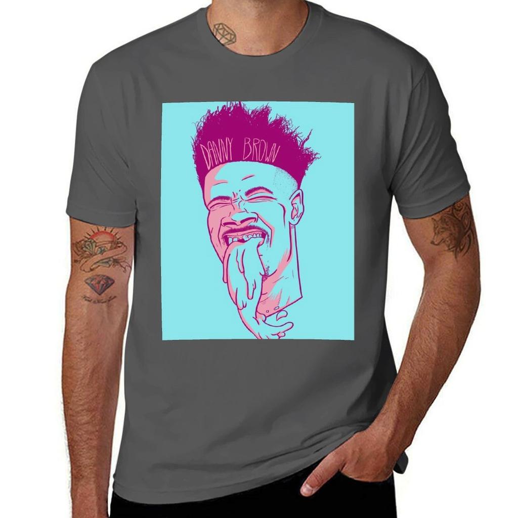 Danny Brown T-Shirt Mann T-Shirt Baumwoll T-Shirt Mann T-Shirt
