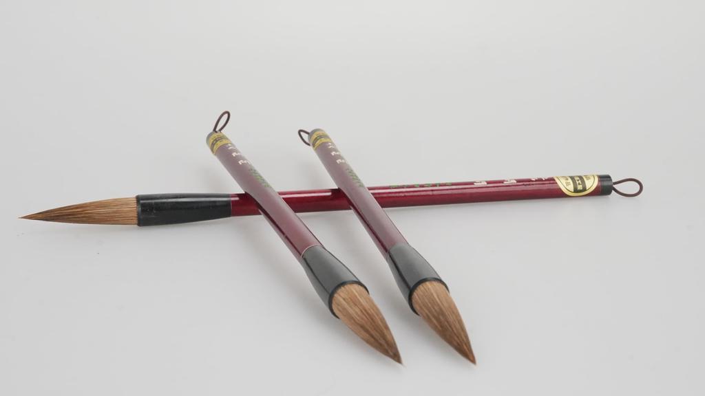 Yamamoto Bamboo Crafts Kalligrafiepinsel für Haohanshi Kaima Daruma Griff, 3er-Set (YAMAMOTOTAKIZAYIKUYA) Papier,