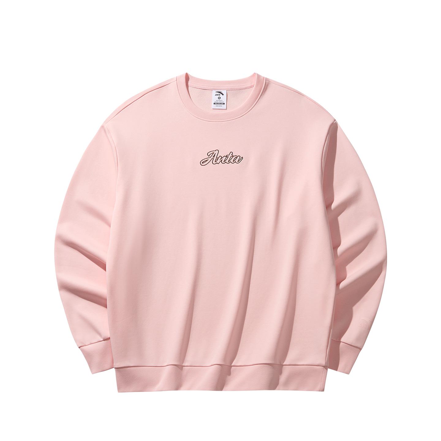 Anta Life Collection Sweatshirt Unisex Apricot Blossom Pink 972618704-2 L